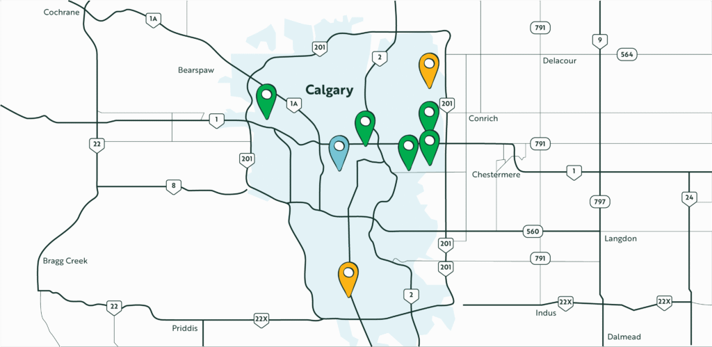 Location & Contact trellis map