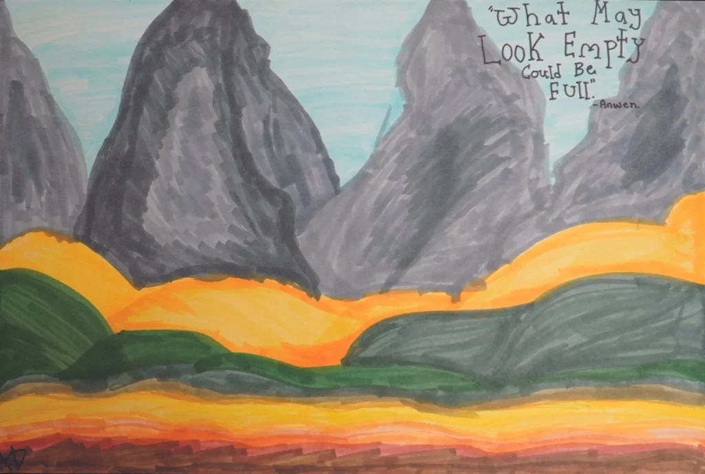Developing Deeper Connections to the Land what may look empty