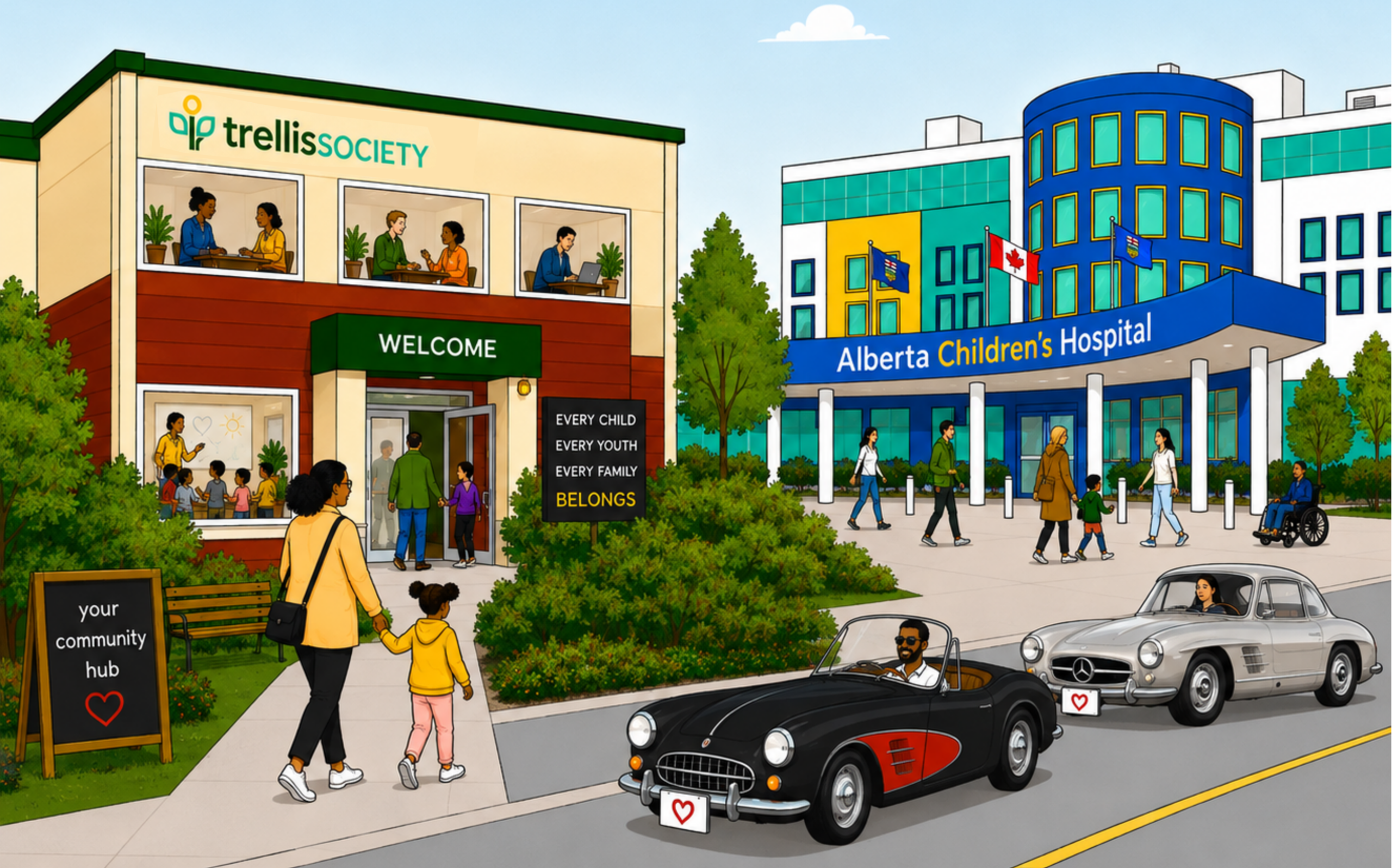 Driving Change Auction - Trellis Society and Alberta Children's Hospital Foundation