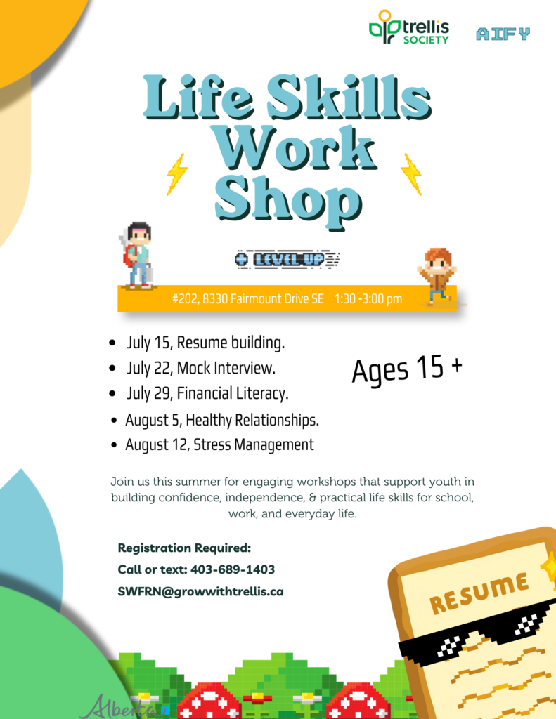 Southwest Calgary Family Resource Network Newsletter SWFRN Website