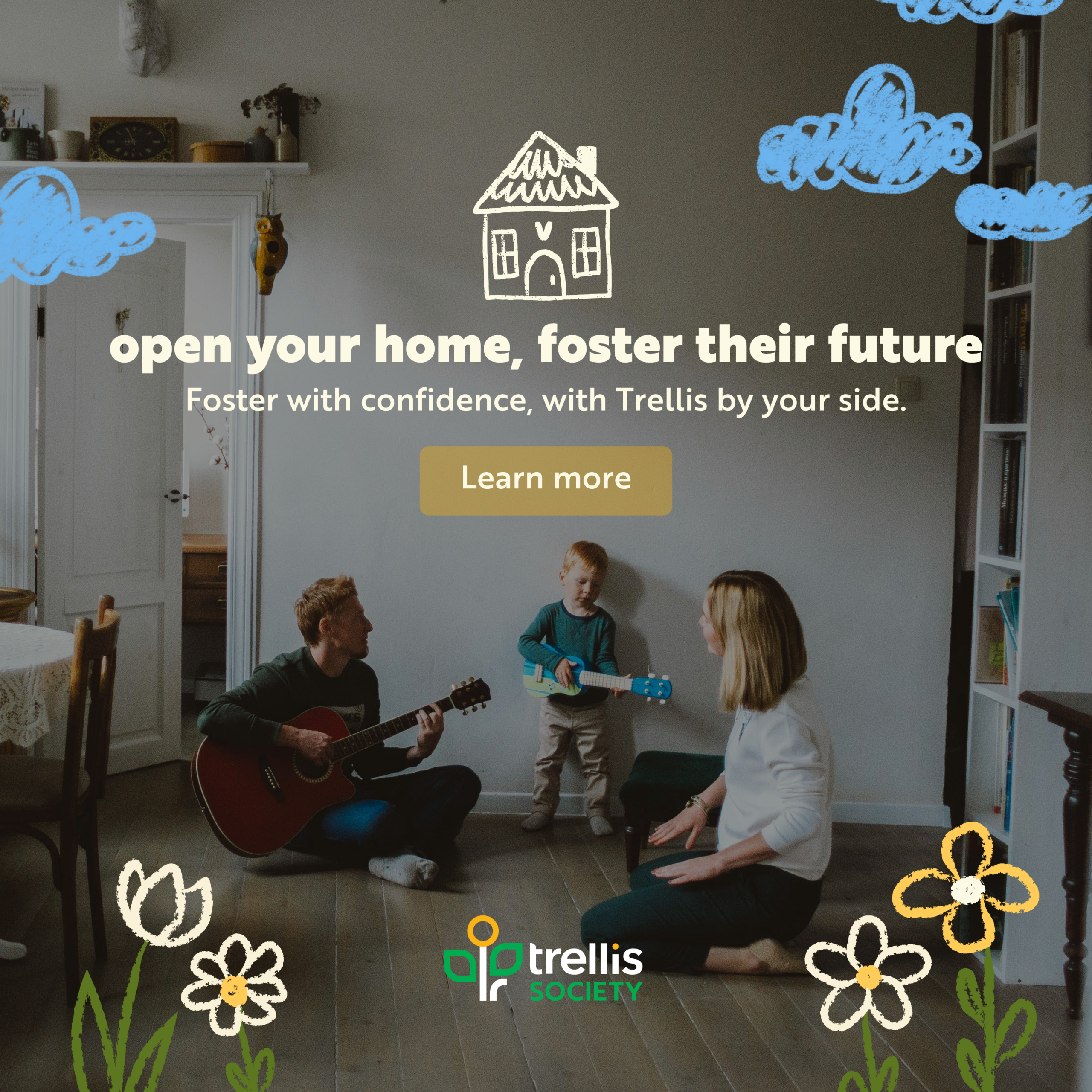 Learn about becoming a foster parent with Trellis Society